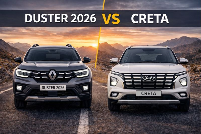 duster 2026 vs creta