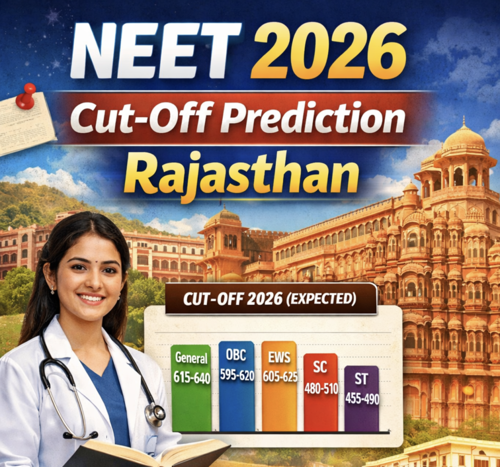 NEET 2026 Cut-Off Prediction Rajasthan Category Wise